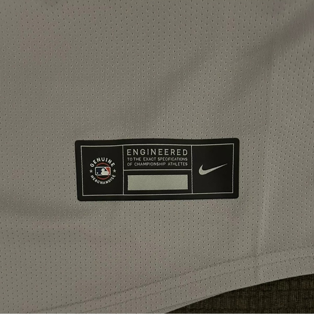 Nike Authentic NY Yankees Giancarlo Stanton World Series 2024 Jersey Men’s Sz M - Picture 6 of 8